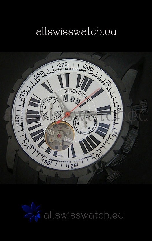IMG_9085 Roger Dubuis Excalibur Tourbillon PVD Replica 2