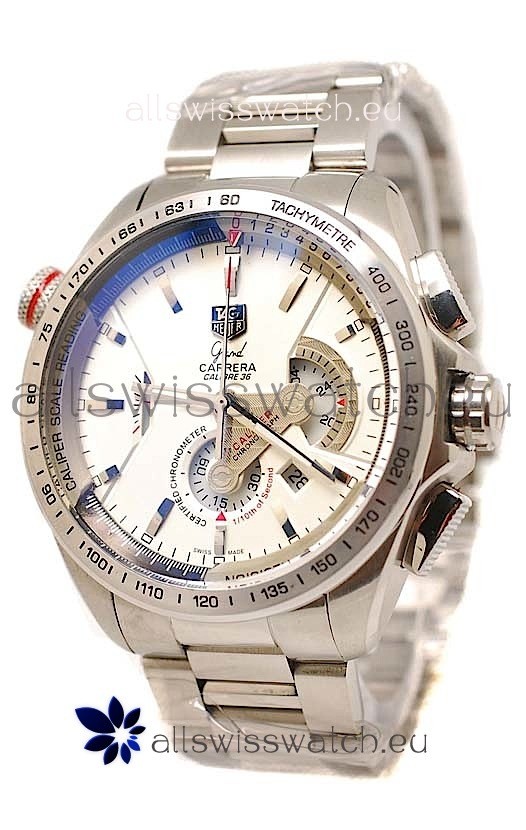 IMG_9085 Tag Heuer Grand Carrera Calibre 36 Steel Replica 2