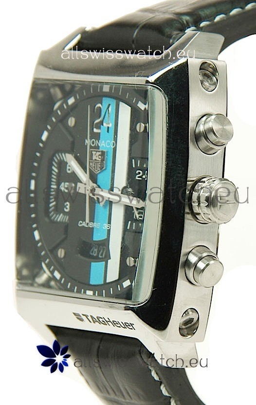 IMG_9085 Tag Heuer Monaco Structure in Black Dial Replica 2
