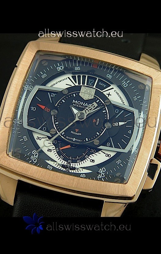 IMG_9085 Tag Heuer Monaco Mikrograph Rose Gold Replica 2