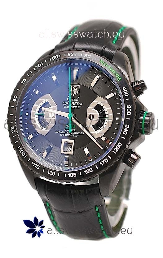 IMG_9085 Tag Heuer Grand Carrera PVD in Black Replica 2