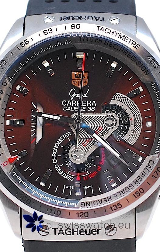 IMG_9085 Tag Heuer Grand Carrera Calibre 36 Automatic in Rubber Strap Replica 2