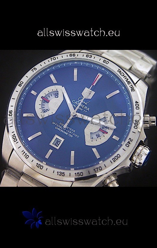 IMG_9085 Tag Heuer Grand Carrera Calibre in Black Dial Replica 2