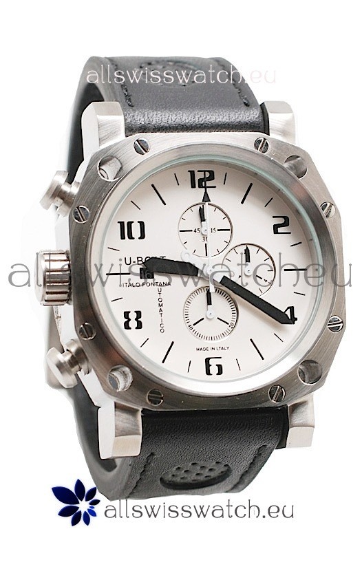 IMG_9085 U-Boat Thousand of Feet in White Dial Replica 2