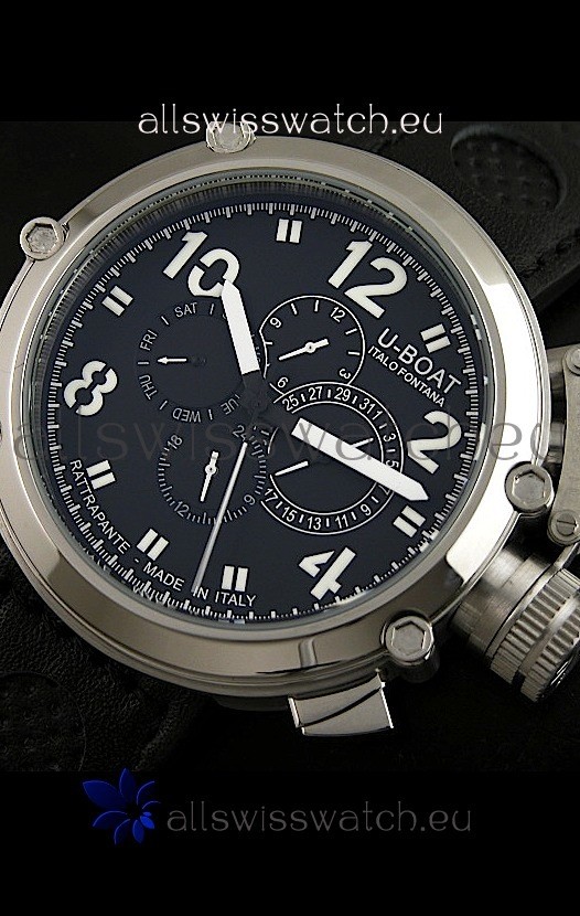 IMG_9085 U-Boat Flightdeck Rattrapante Automatic in Steel Casing Replica 2