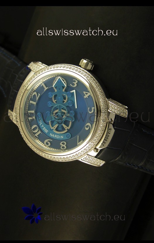 IMG_9085 Ulysse Nardin Dual Escapement in Blue & Black Dial Replica 2