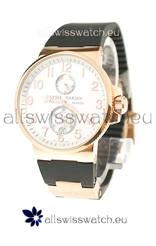 IMG_9085 Ulysse Nardin Maxi Marine Chronometer Rose Gold Replica 2