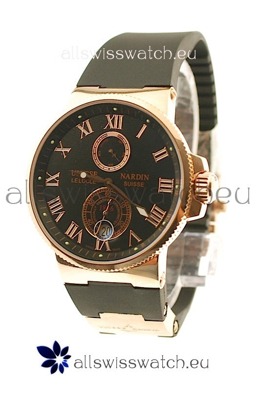 IMG_9085 Ulysse Nardin Maxi Marine Chronometer Rose Gold Replica 2