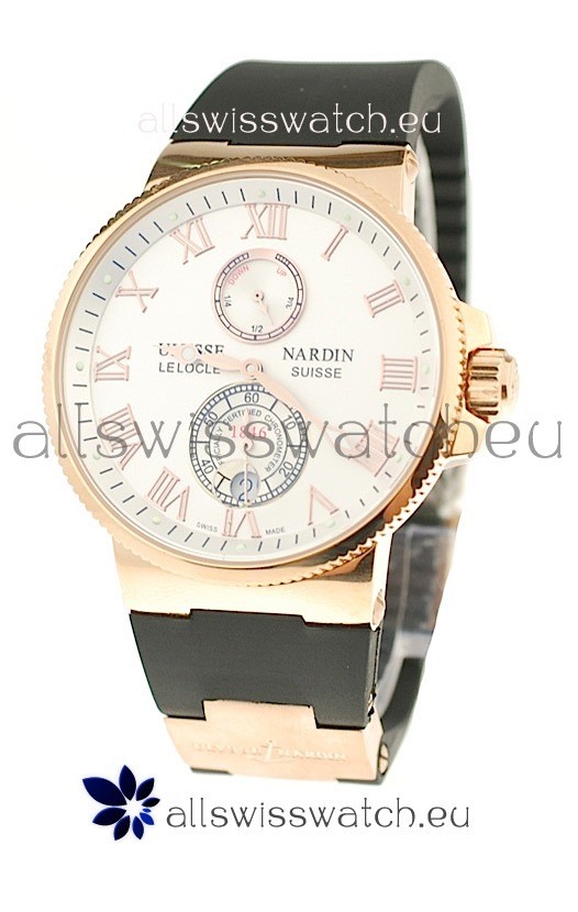 IMG_9085 Ulysse Nardin Maxi Marine Chronometer Rose Gold Replica 2