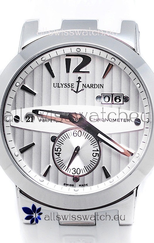 IMG_9085 Ulysse Nardin Executive Dual Time White Replica 2