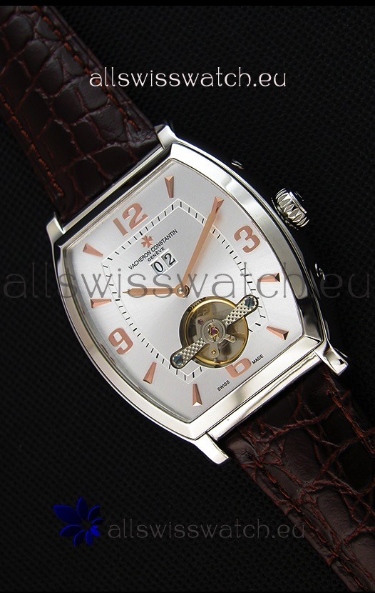 IMG_9085 Vacheron Constantin Malte Tourbillon White Steel Dial Replica 2