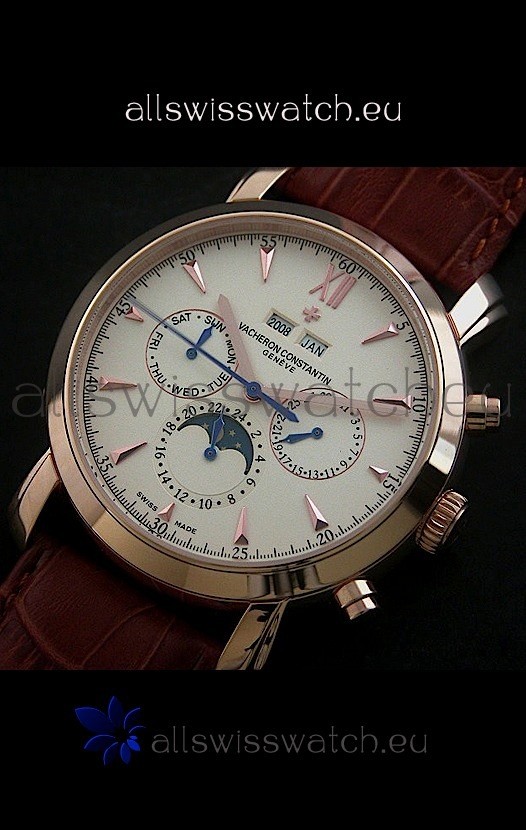 IMG_9085 Vacheron Constantin Perpetual Calendar in Rose Gold Replica 2