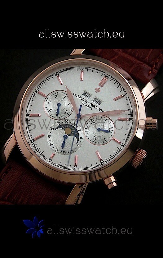 IMG_9085 Vacheron Constantin Perpetual Calendar in Rose Gold Replica 2