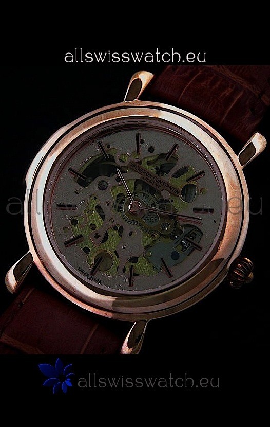 IMG_9085 Vacheron Constantin Cabinotiers Quartz in Rose Gold Replica 2