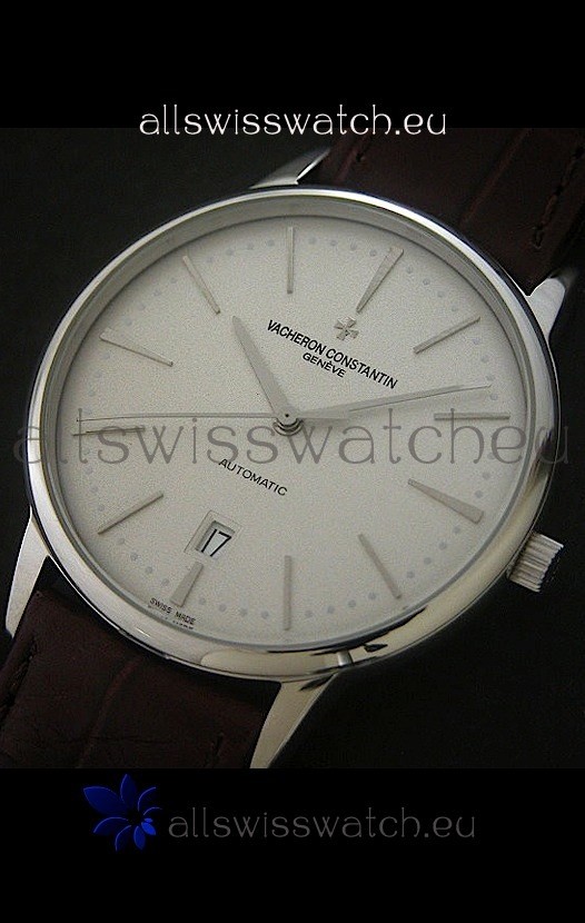 IMG_9085 Vacheron Constantin Patrimony in White Dial Replica 2