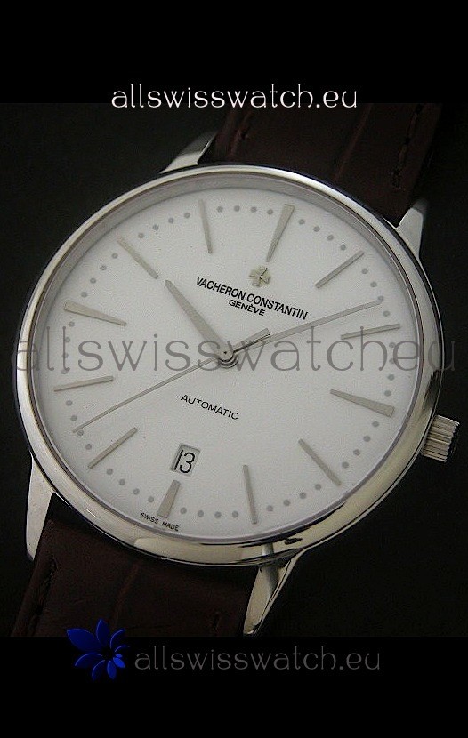 IMG_9085 Vacheron Constantin Patrimony in White Dial Replica 2