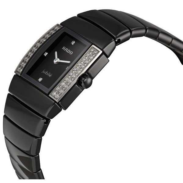 IMG_9085 Rado R13618712 Ladies Quartz Black Ceramic Replica 2
