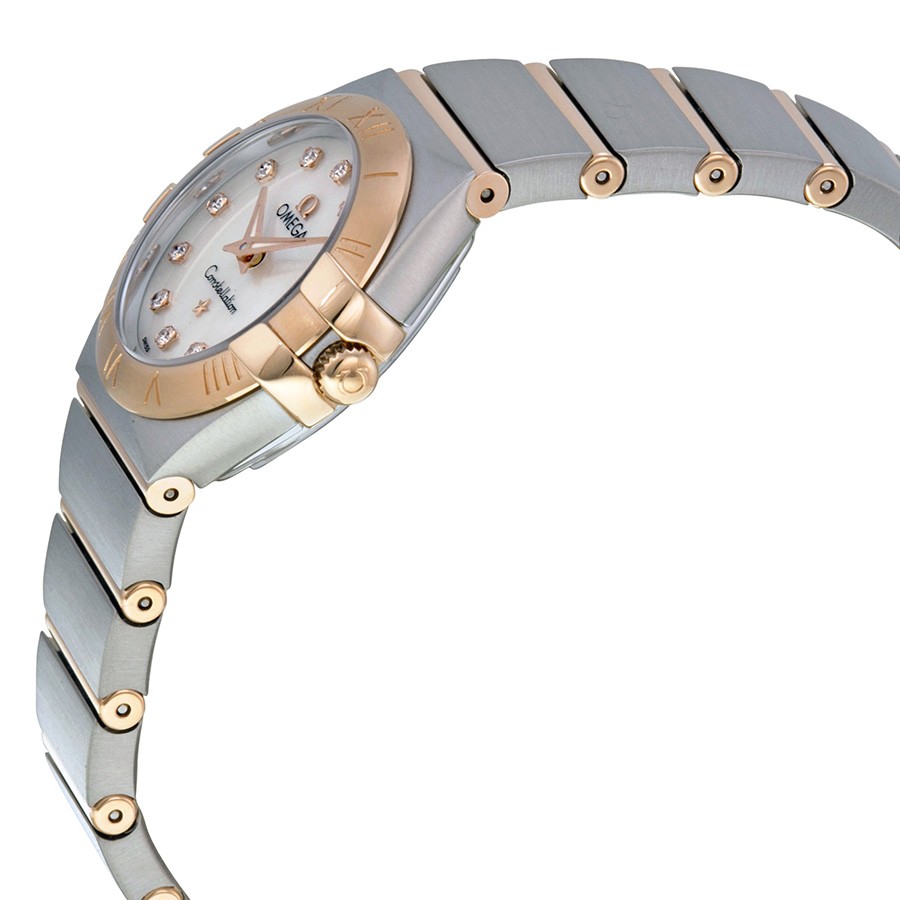 Omega 123.20.24.60.55.001 Constellation Ladies Quartz Stainless Steel Replica 2