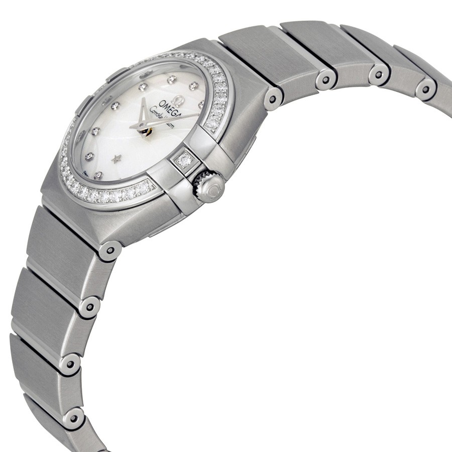 IMG_9085 Omega 12315246055006 Ladies Quartz Stainless Steel Replica 2