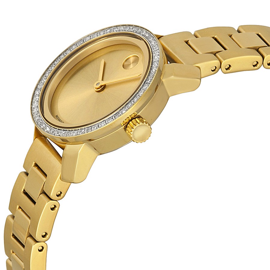 IMG_9085 Movado 6271 Bold Ladies Quartz Gold-tone Stainless Steel Replica 2