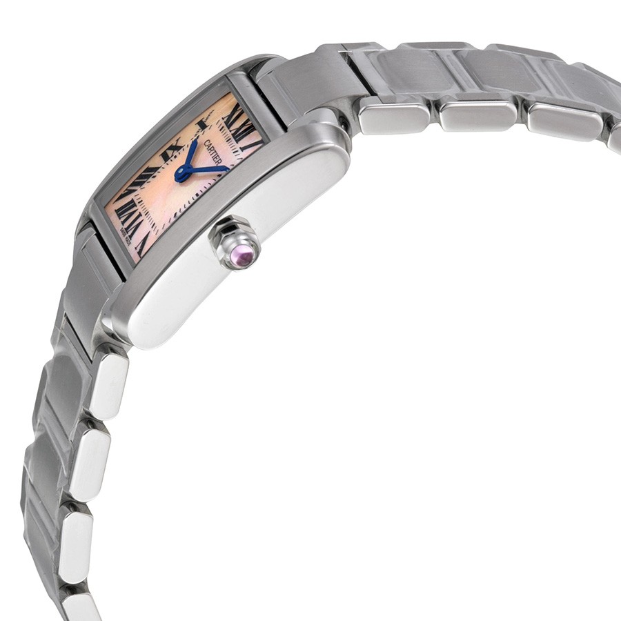 IMG_9085 Cartier W51028Q3 Tank Ladies Quartz Stainless Steel Replica 2