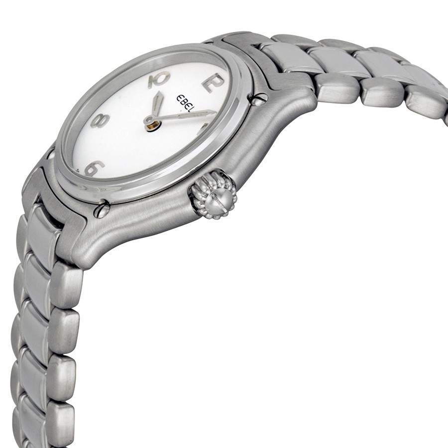 IMG_9085 Ebel 9090211/10665P Classic Ladies Quartz Stainless Steel Replica 2