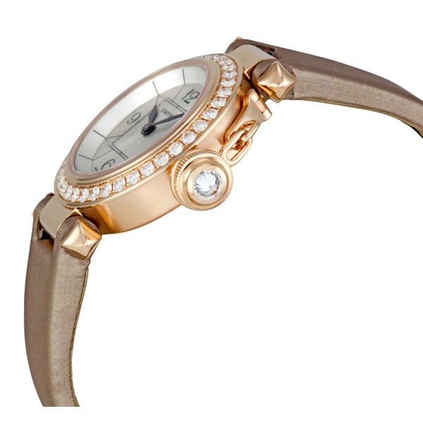 IMG_9085 Cartier WJ124026 Pasha de Cartier Ladies Quartz 18K Rose Gold Replica 2