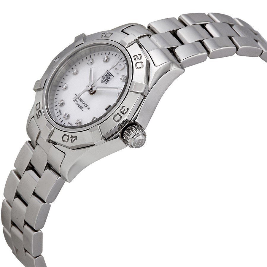 IMG_9085 Tag Heuer WAF1415.BA0824 Aquaracer Ladies Quartz Polished Steel Replica 2