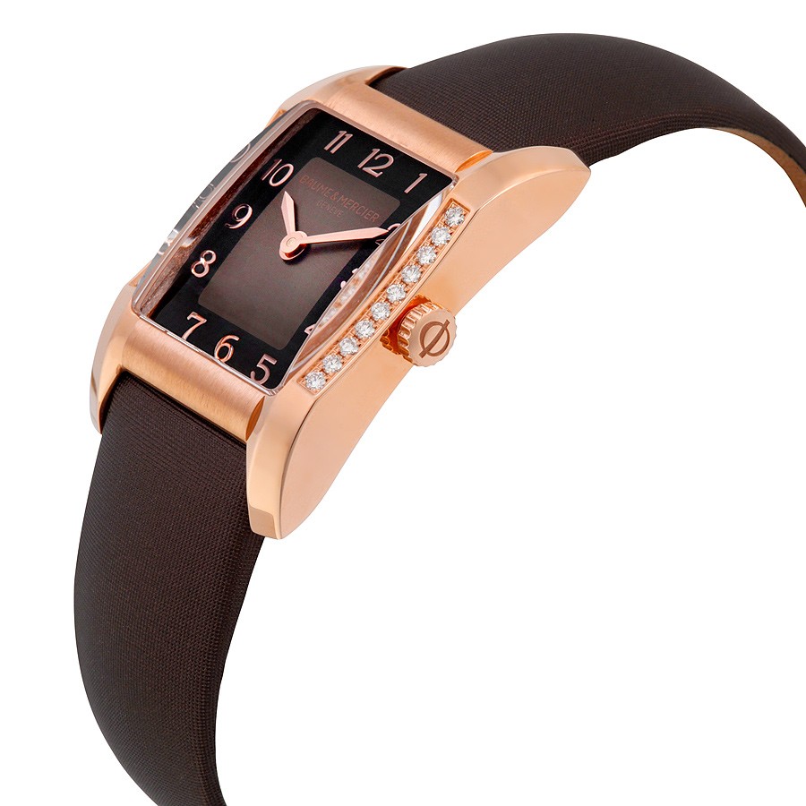 IMG_9085 Baume et Mercier 10093 Hampton Ladies Quartz 18kt Rose Gold Replica 2