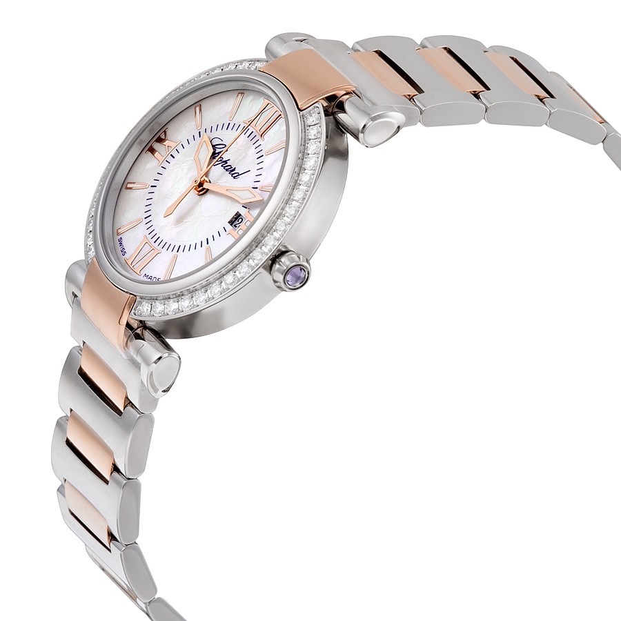 IMG_9085 Chopard 388541-6004 Imperiale Ladies Quartz Stainless Steel and 18kt Rose Gold Replica 2