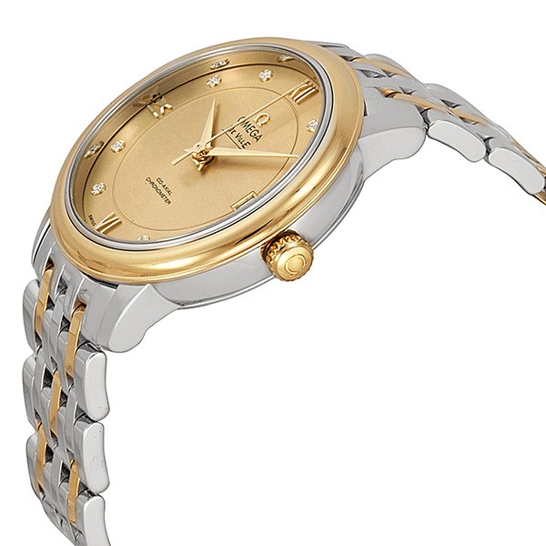 IMG_9085 Omega 42420332058001 DeVille Ladies Automatic Stainless Steel Replica 2