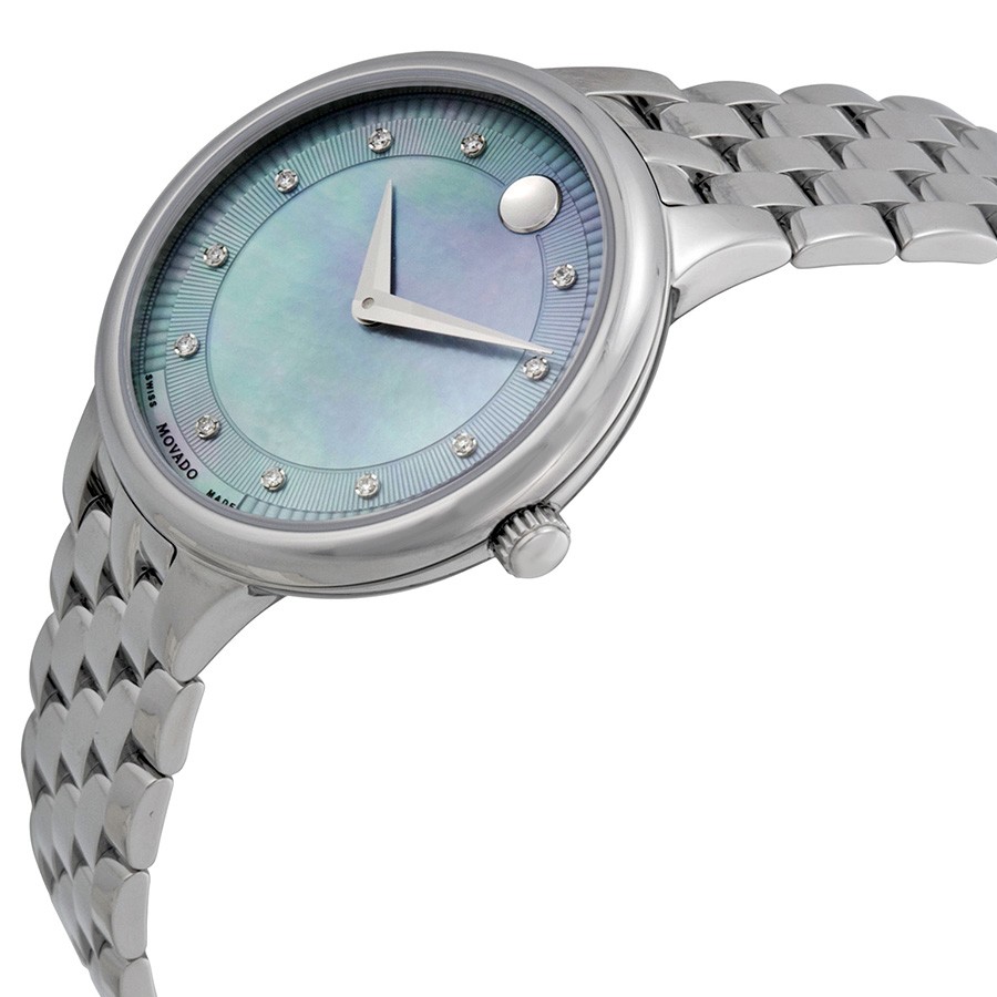 IMG_9085 Movado 0606811 Ladies Quartz Stainless Steel Replica 2