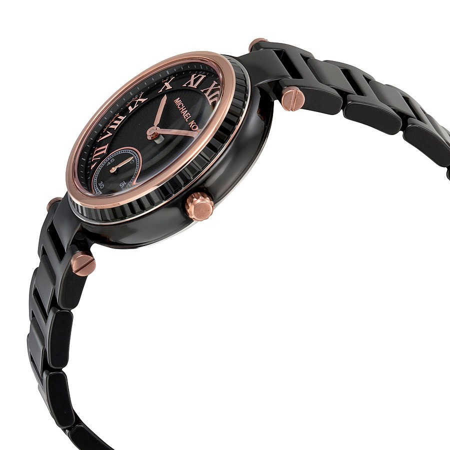 IMG_9085 Michael Kors MK6242 Ladies Quartz Black Ceramic Replica 2
