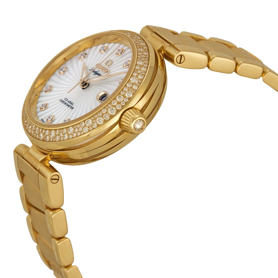 IMG_9085 Omega 425.65.34.20.55.002 Ladies Automatic 18kt Yellow Gold Replica 2