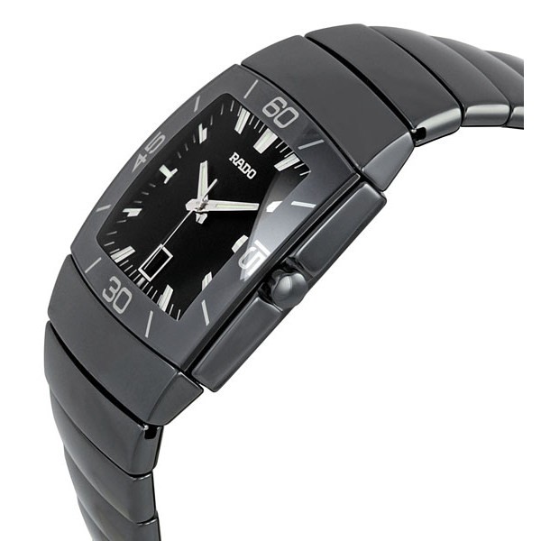 IMG_9085 Rado R13798152 Sintra Unisex Quartz Black Ceramic Replica 2