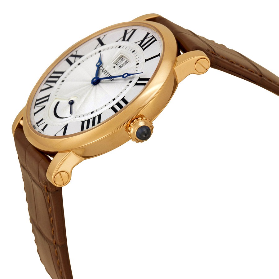 IMG_9085 Cartier W1556252 Rotonde de Cartier Mens Hand Wind 18kt Rose Gold Replica 2