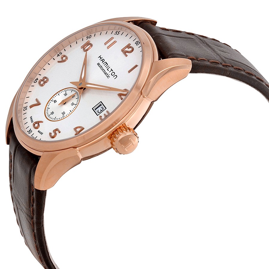 IMG_9085 Hamilton H42575513 Maestro Mens Automatic Pink Gold PVD Stainless Steel Replica 2