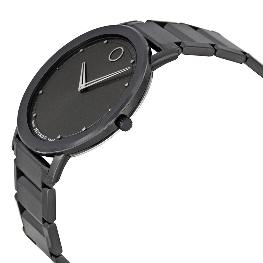 IMG_9085 Movado 0606882 Mens Quartz Black PVD Stainless Steel Replica 2