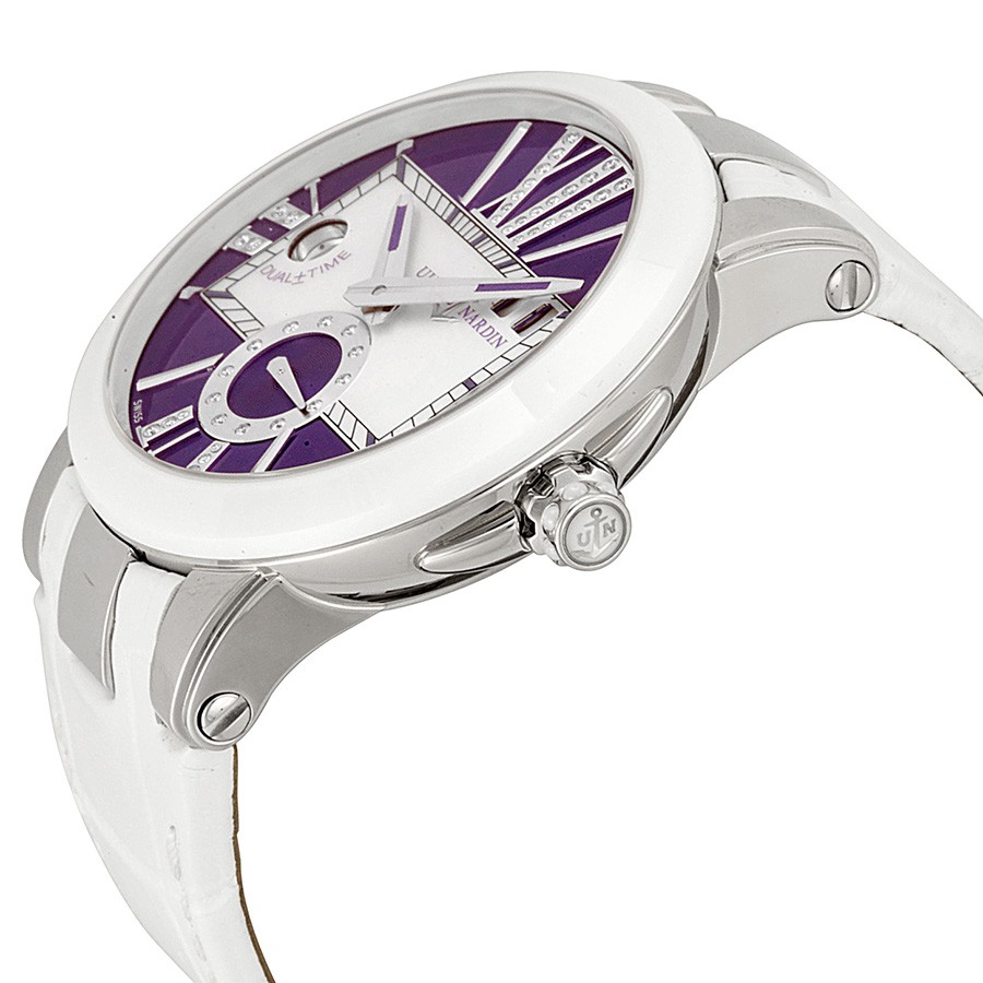 IMG_9085 Ulysse Nardin 243-10/30-07 Executive Ladies Automatic Stainless Steel Replica 2