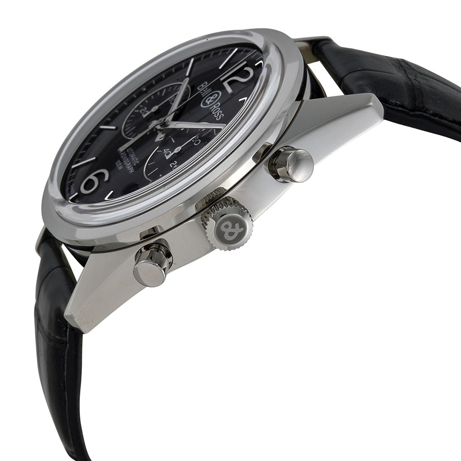 IMG_9085 Bell & Ross BRG126-BL-ST/SCR Vintage Mens Automatic Stainless Steel Replica 2