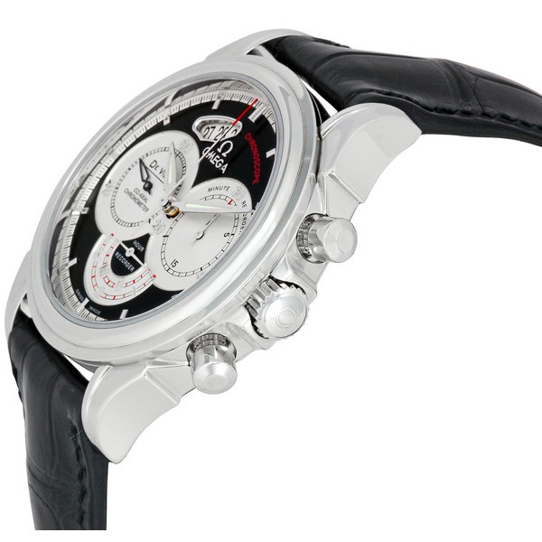 IMG_9085 Omega 4850.50.31 DeVille Mens Automatic Stainless Steel Replica 2