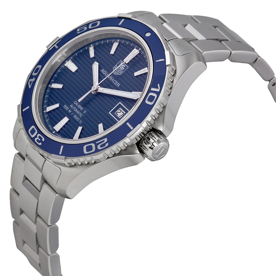 IMG_9085 Tag Heuer WAK2111.BA0830 Aquaracer Mens Automatic Stainless Steel Replica 2