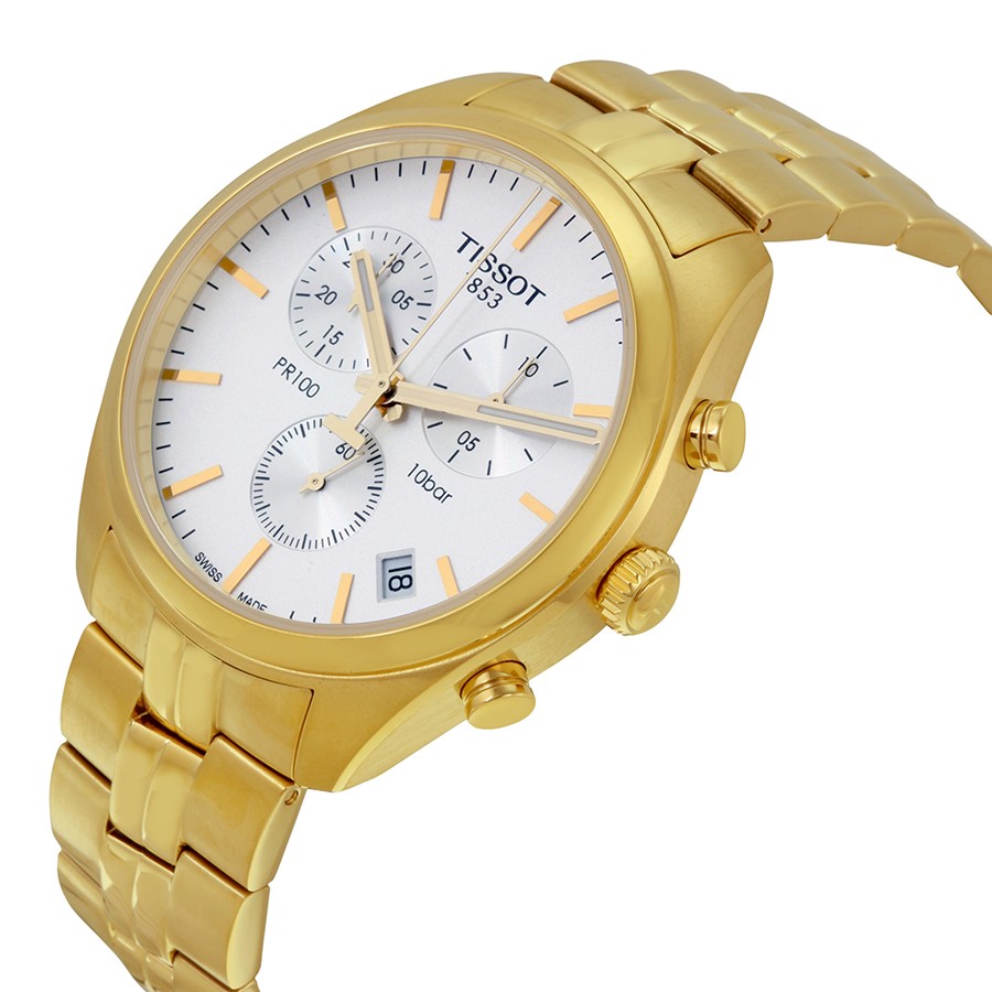 IMG_9085 Tissot T1014173303100 Mens Quartz Gold PVD Stainless Steel Replica 2