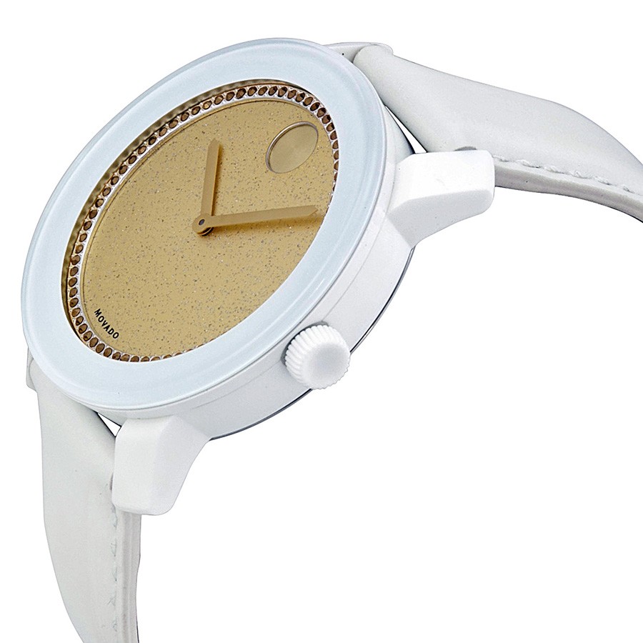 IMG_9085 Movado 3600220 Bold Ladies Quartz White TR90 Composite Replica 2