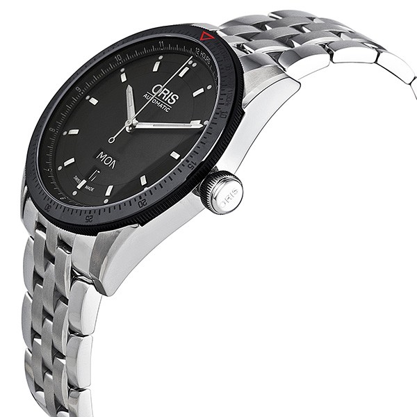 IMG_9085 Oris 01 735 7662 4434-07 8 21 85 Artix Mens Automatic Stainless Steel Replica 2