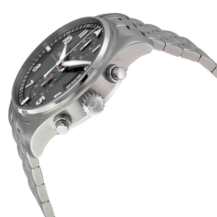 IMG_9085 IWC IW387804 Pilotses Mens Hand Wind Stainless Steel Replica 2