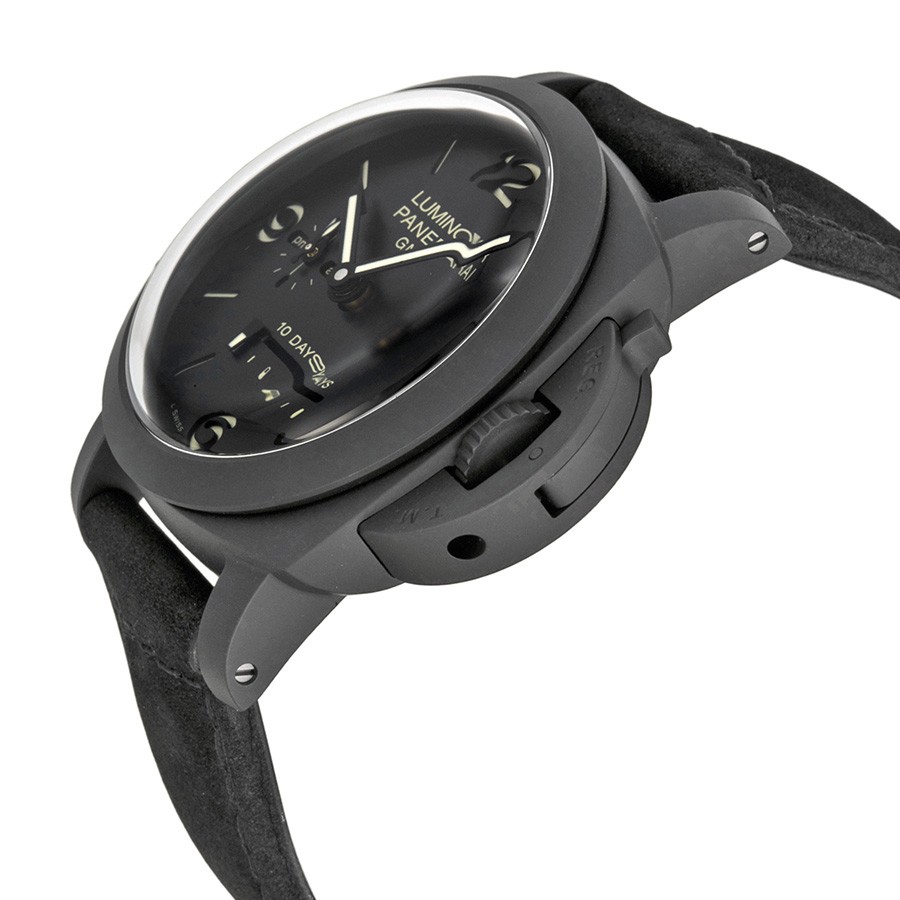 IMG_9085 Panerai PAM00335 Luminor 1950 Mens Automatic Black Ceramic Replica 2