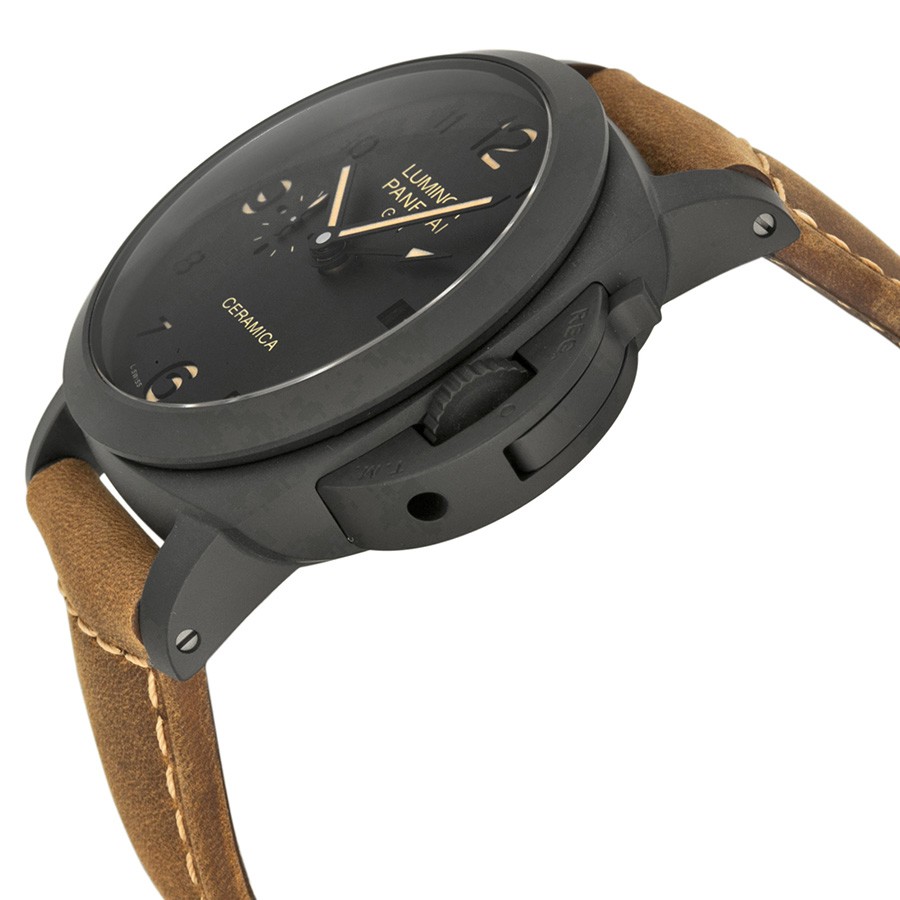 IMG_9085 Panerai PAM00441 Luminor 1950 Mens Automatic Black Titanium Replica 2