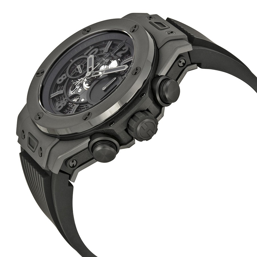 IMG_9085 Hublot 411.CI.1110.RX Big Bang Unico Mens Automatic Black Microblasted Ceramic Replica 2