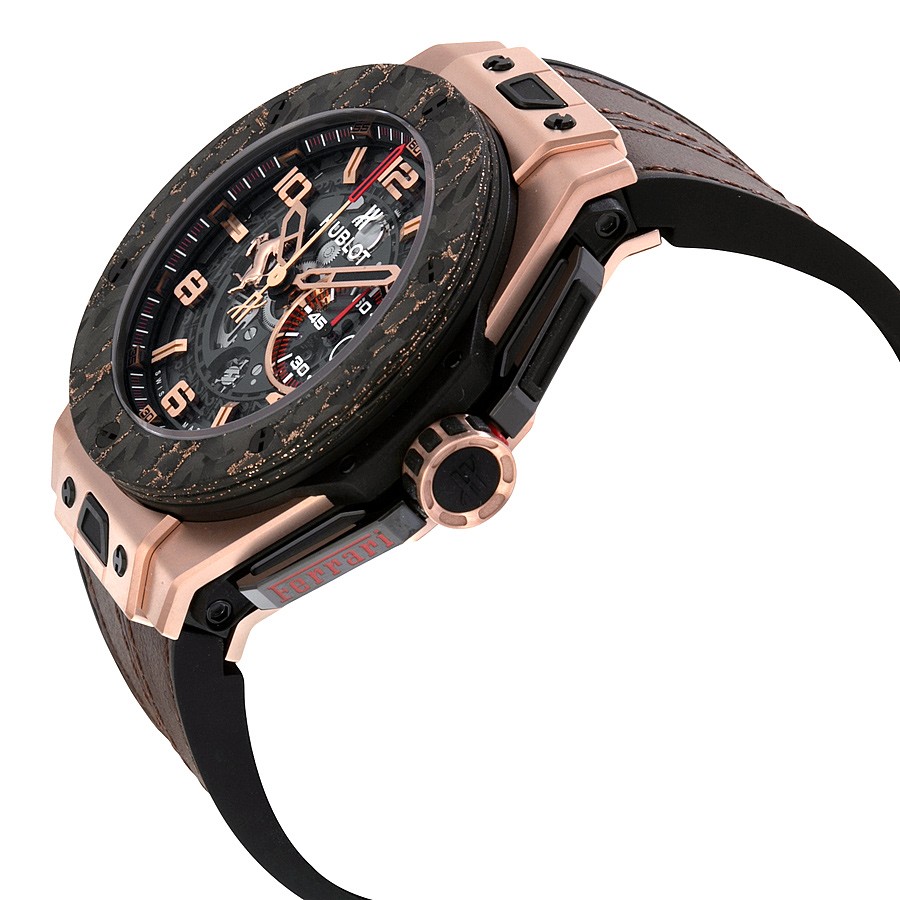 IMG_9085 Hublot 401.OJ.0123.VR Mens Automatic Microblasted 18kt King Gold Replica 2